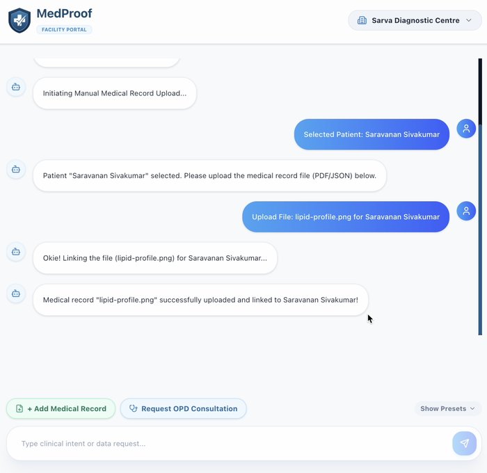 Linking a finished report to the patient
